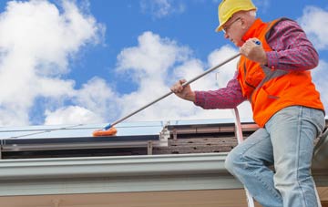 Marine Town soft wash roof cleaning